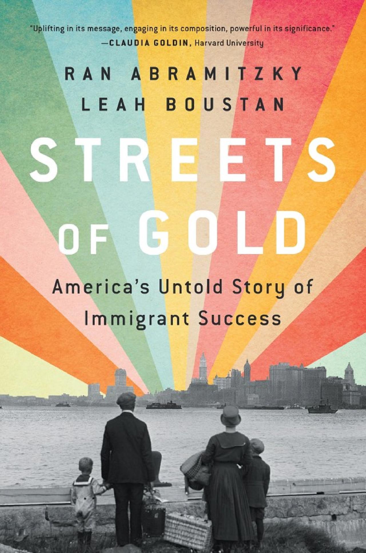 Book cover: "Streets of Gold."